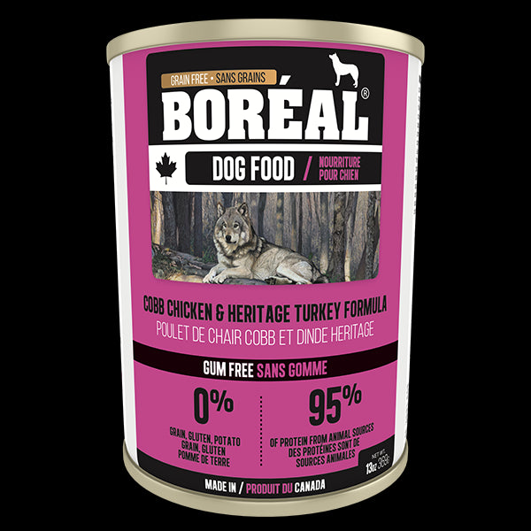 BOREAL Dog Chicken & Turkey 369g