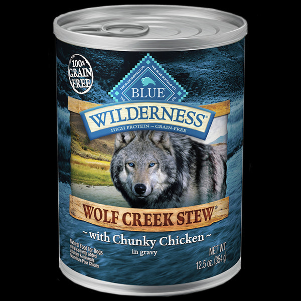 BB Dog GF Wolf Creek Stews Chicken 12.5oz