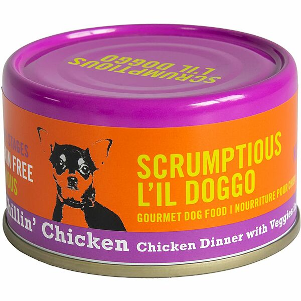 SCRM L'il Doggo Chkn/Veg Dinner in Gravy 3oz