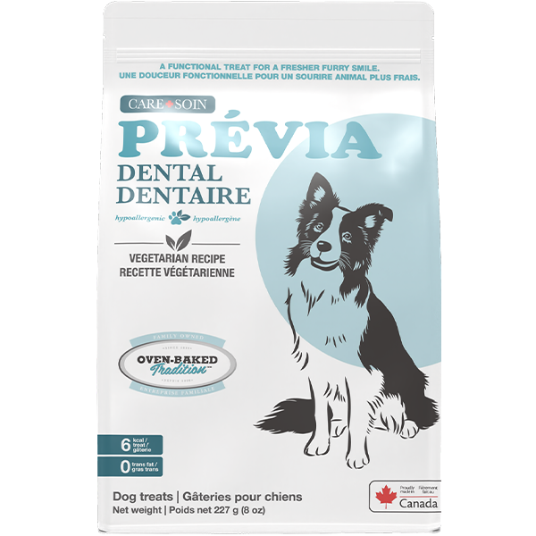 OBT Dog Treats Previa Dental Care Vegetarian 8oz