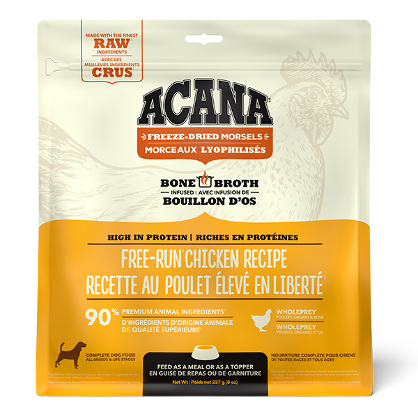 ACN FD Free Run Chicken Dog Morsels 227g