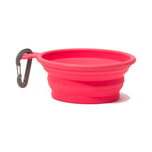 MM Red Collapsible Bowl Med