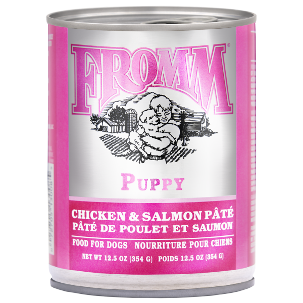 FRM Dog Classic Puppy Chicken/Salmon Pate 12.5oz