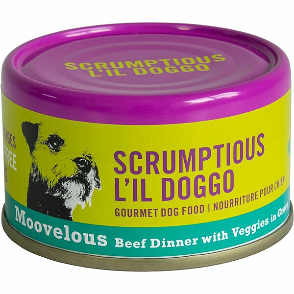 SCRM L'il Doggo Bf/ Veggie Dinner in Gravy 3oz