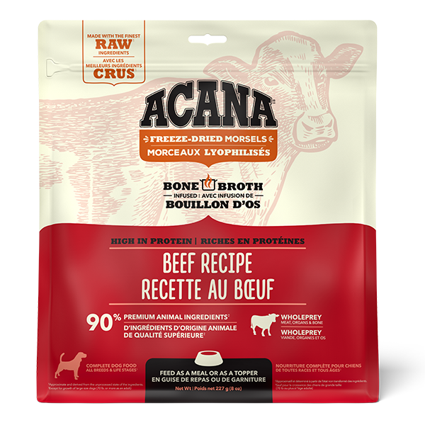 ACN FD Ranch Raised Beef Dog Morsels 227g
