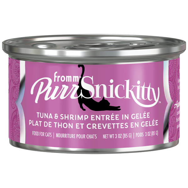 FRM Cat PurrSnickitty Tuna & Shrimp in Gelee 3oz
