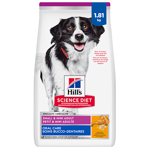HSD Dog Adult Oral Care Sml/Mini Chkn 4lbs