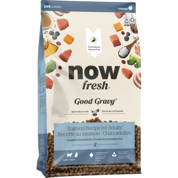 NOW Good Gravy GF Adult Cat Salmon 3LB
