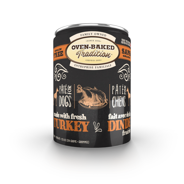 OBT Dog GF Adult Turkey Pate 12.5oz