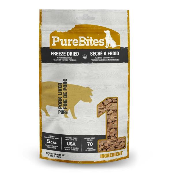 PB Pork Liver FD Dog Treats 100g
