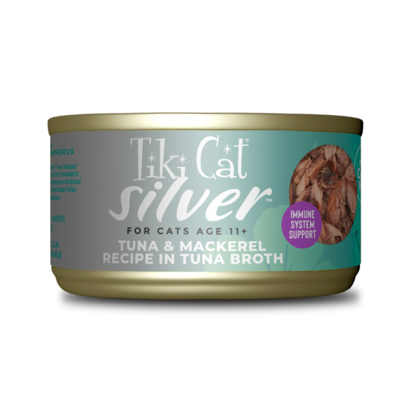 TC Silver 11+ Tuna/ Mackerel in Tuna Broth 2.4 oz