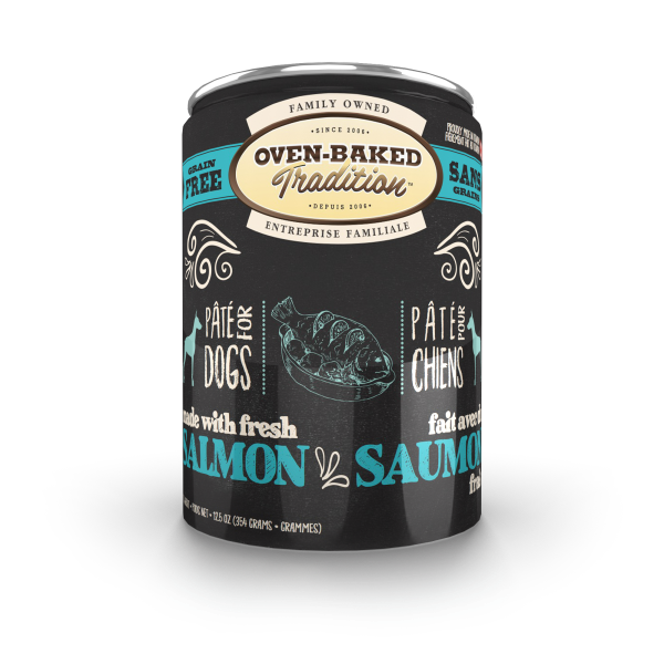 OBT Dog GF Adult Salmon Pate 12.5oz