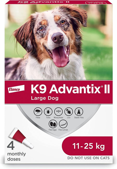 K9 Advantix II 4ds 11-25kg