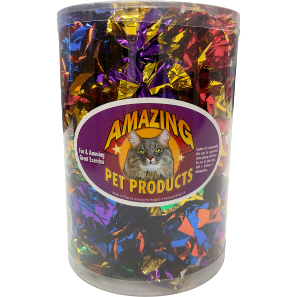Mylar Crinkle Ball 1.5" | Cat