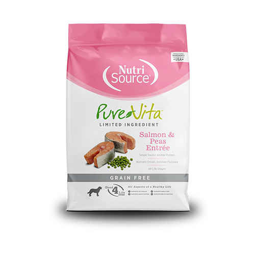 NS Purevita GF Salmon & Pea Entree 25lbs