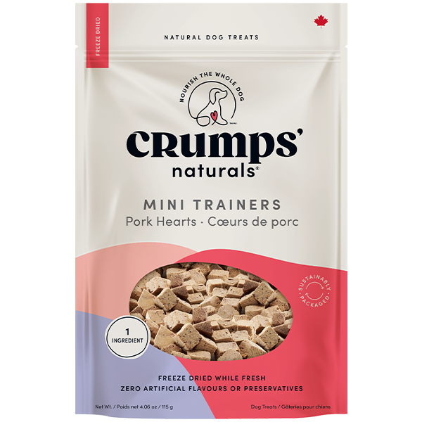 CRM Pork Hearts Mini Trainers 4.6oz
