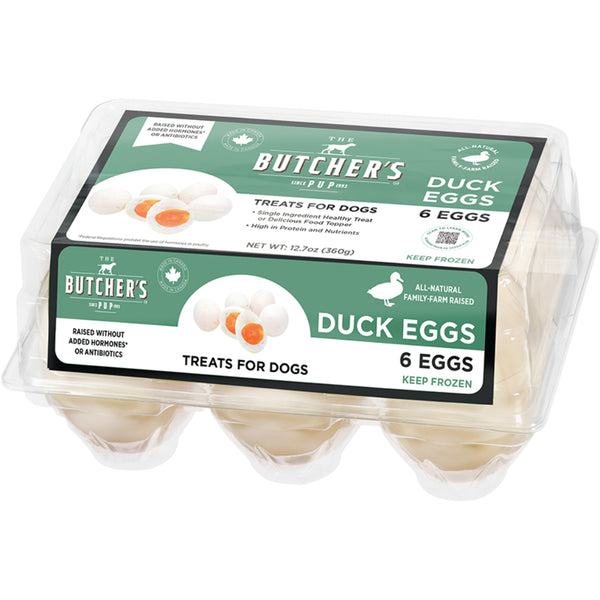 Butcher's Pup Frozen Raw Duck Eggs 6PK