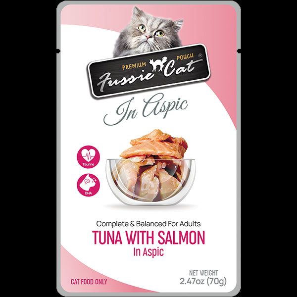 FC Premium Tuna w/Salmon in Aspic 2.47oz