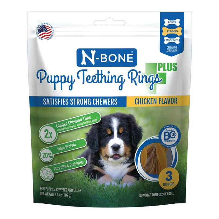 N-Bone Teething Rings PLUS Chicken 3pk