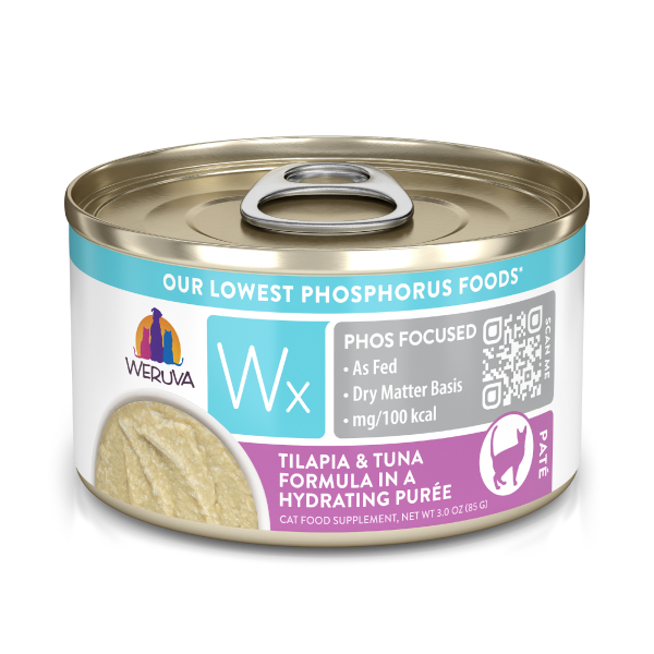 WRVA Cat Wx Tilapia/Tuna In A Hydrating Puree 3oz