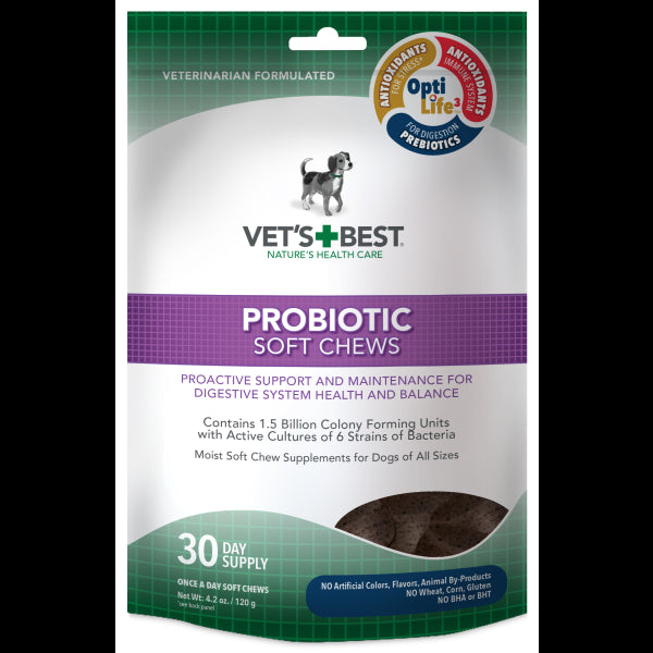 VB Dog  Probiotic Soft Chews 30ct