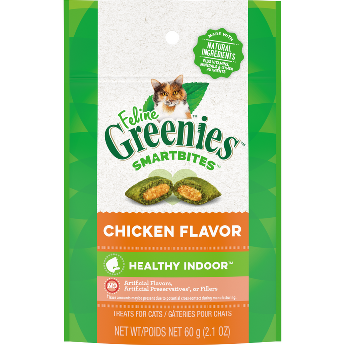 GRN Feline Smartbites Healthy Indoor Chicken 2.1oz