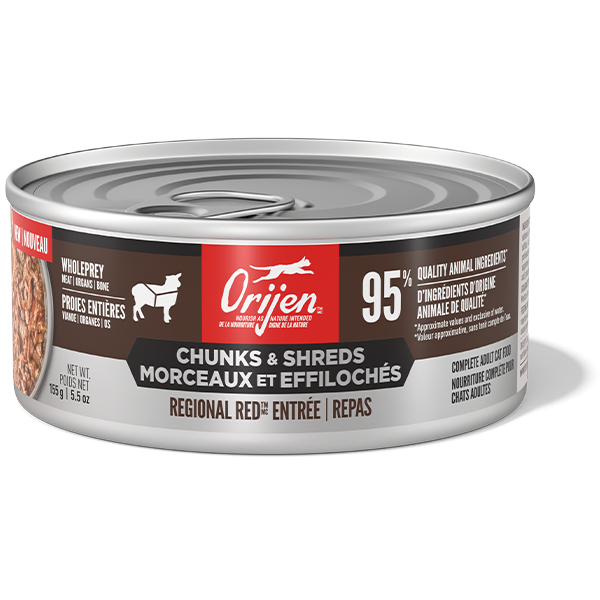 ORJ Chunks & Shreds Cat Regional Red 5.5oz