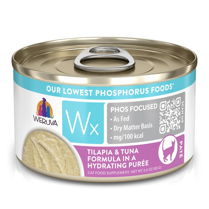WRVA WX Tilapia/Tuna in Puree 3oz