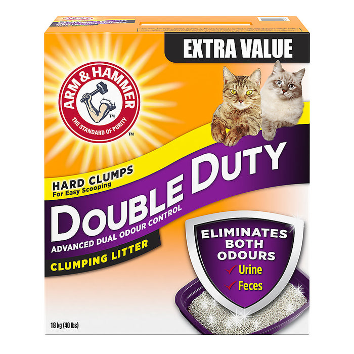 A&H Double Duty Clumping Litter 18kg