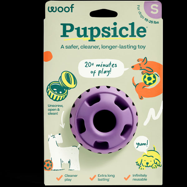 WP Dog Pupsicle Toy Lavender Sml