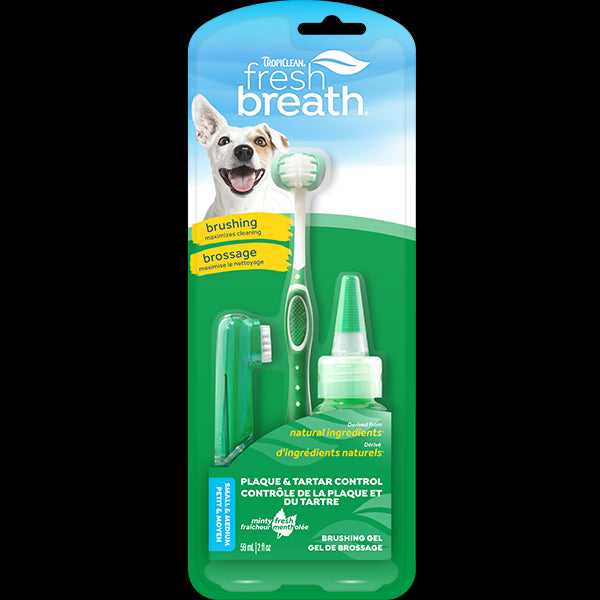 TPCLN Fresh Breath Oral Care Kit For Sml Dogs 2oz