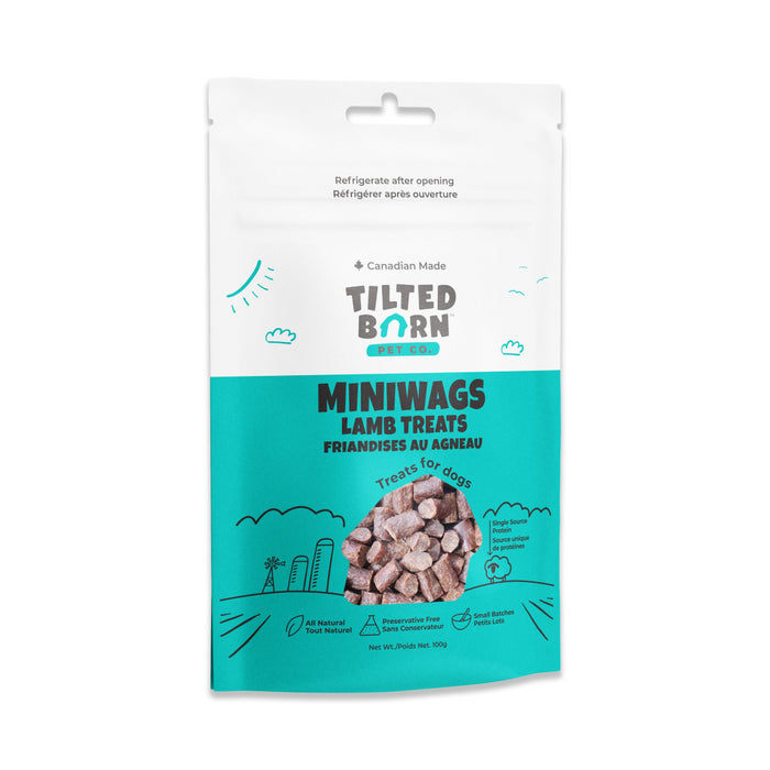 TB Treats Miniwags Lamb 100g