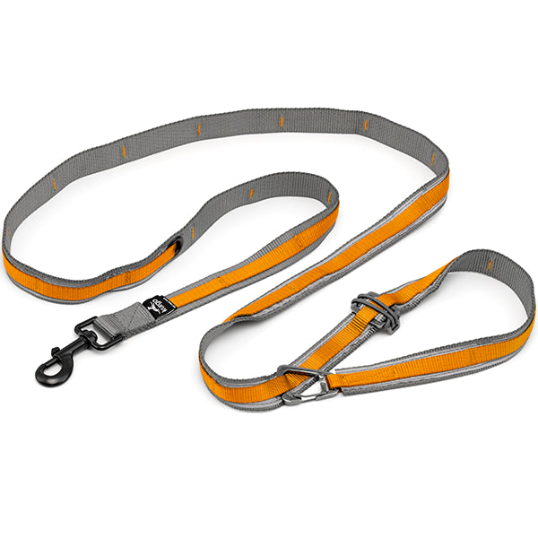 Kurgo Quantum Leash 2.0  6-in-1  Orange