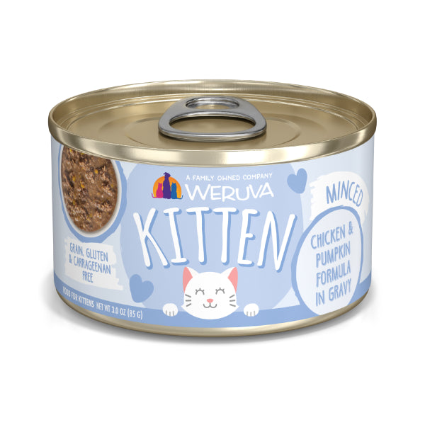 WRVA Cat Kitten Chicken & Pumpkin in Gravy 3oz