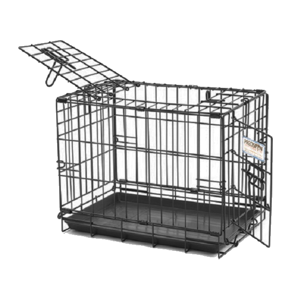 Precision 1000 Black ProValu2 Crate 19 x 12 x 14" Two Door