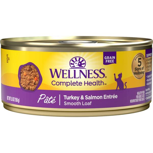 WLNS Pate Turkey/Salmon Entree GF 5.5oz | Cat
