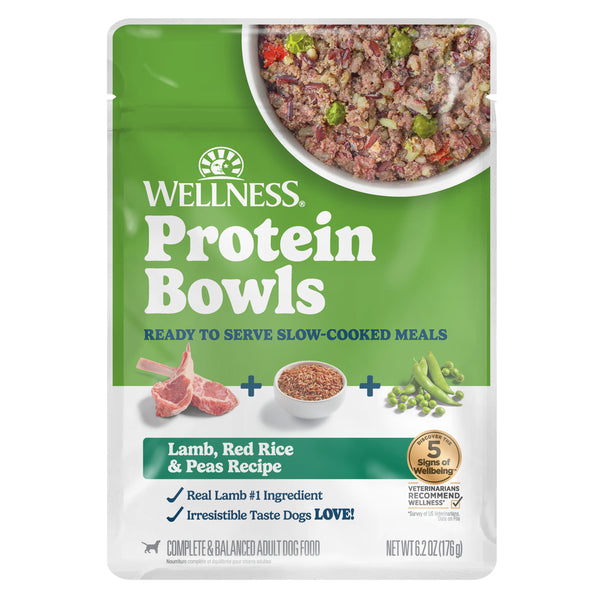 OMH Wellness Protein Bowls Lamb, Red Rice/Peas 6.2oz