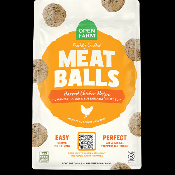 OF Dog Freshly Crafted Meatballs Chicken 14oz