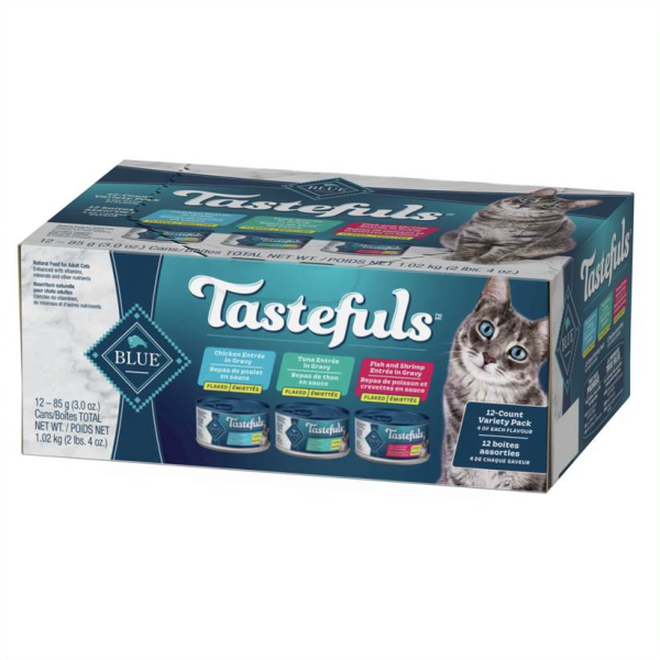 BB Tastefuls Adult Cat  Variety Pack 12/3oz