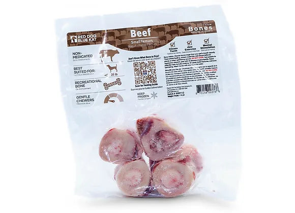 RDBK Dog Raw Bones Beef Femur Sml