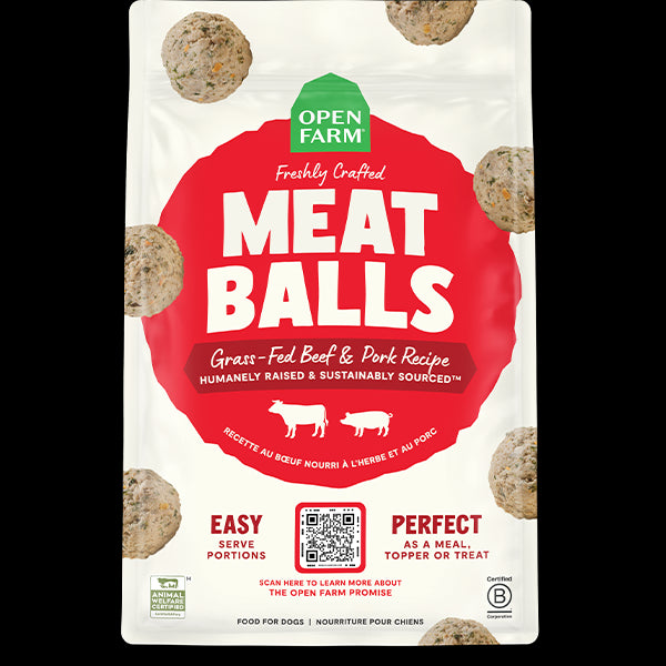 OF Dog Freshly Crafted Meatballs Beef/Pork 14oz