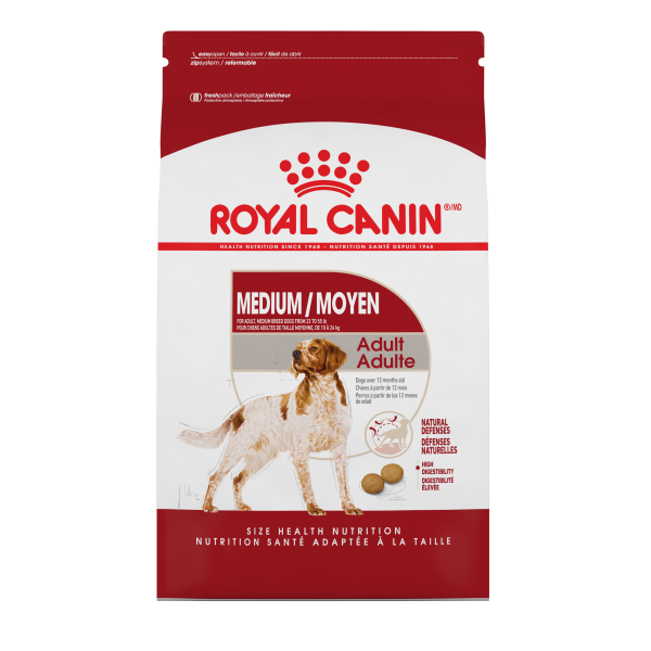 RC Medium Adult Dog Food 4lbs