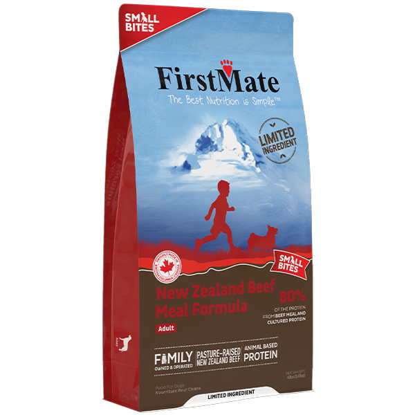 FM Dog LID GF New Zealand Beef Sml Bites 4 lbs