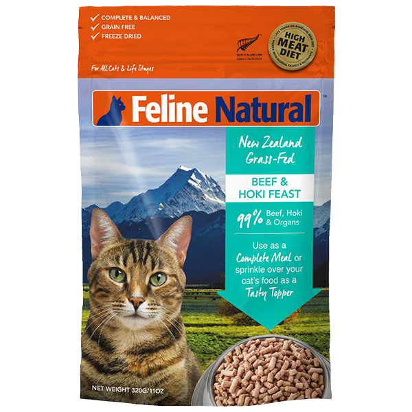 Feline Natural Cat FD Beef & Hoki 11oz
