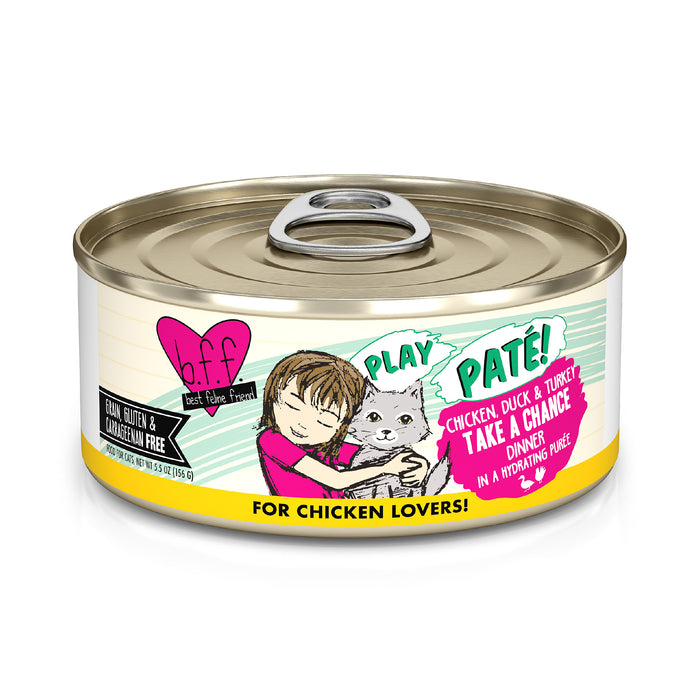 WRVA BFF Cat Play Pate Take A Chance 5.5oz