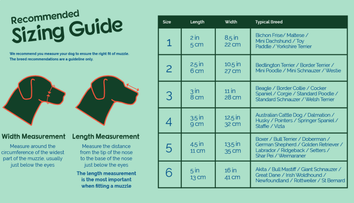 COA Baskerville Ultra Plastic Muzzle 3
