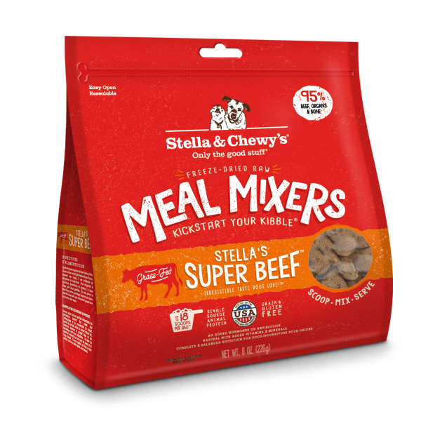 S&C FD Stella's Super Beef Meal Mixer 38oz
