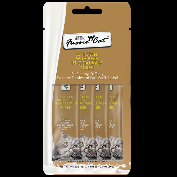 FC Treats Chicken/Beef in Goat Milk Puree 2oz