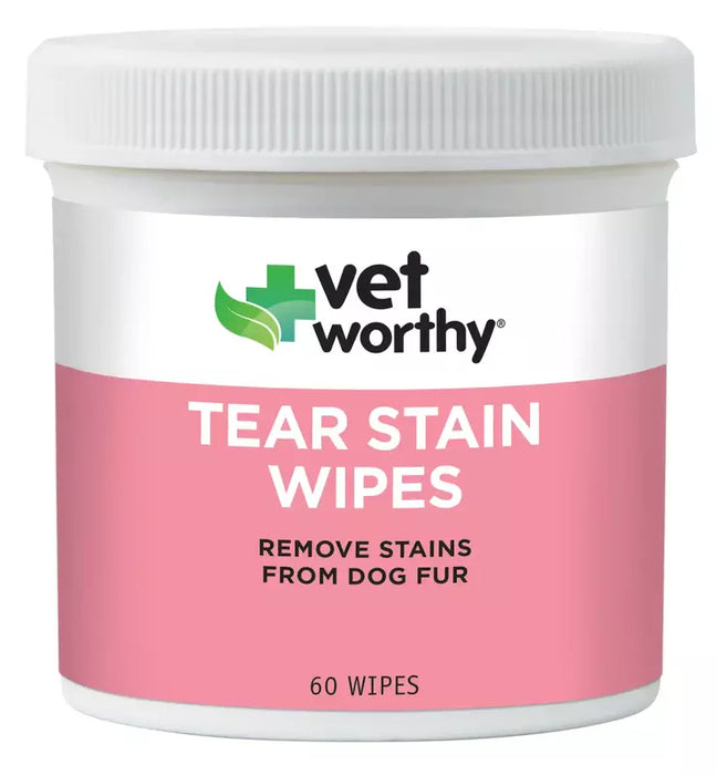 VW Tear & Stain Dog Wipes