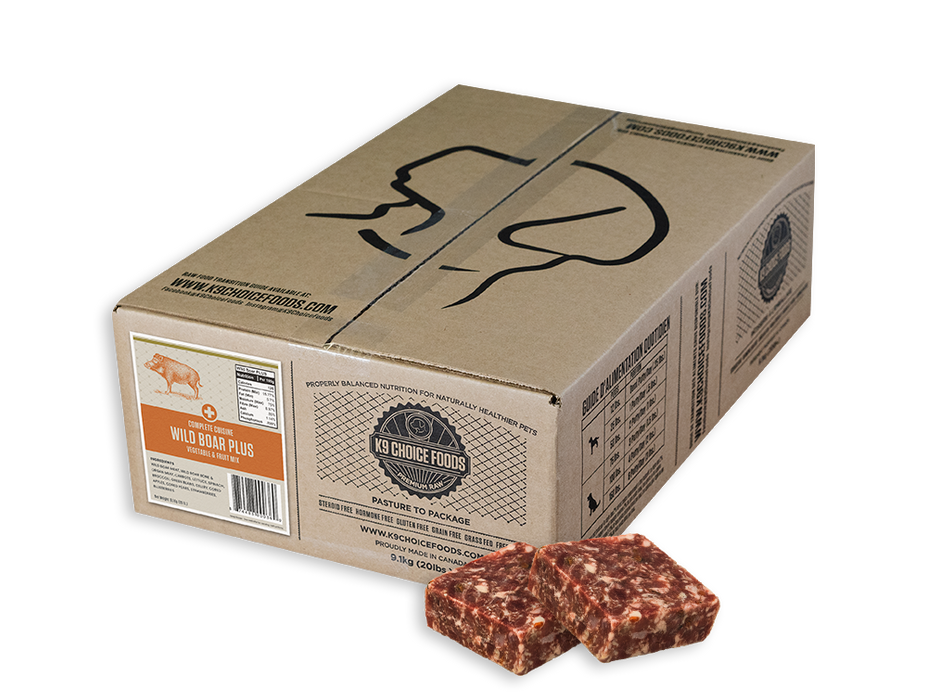 K9 Choice Wild Boar Plus Complete Cuisine 20lbs